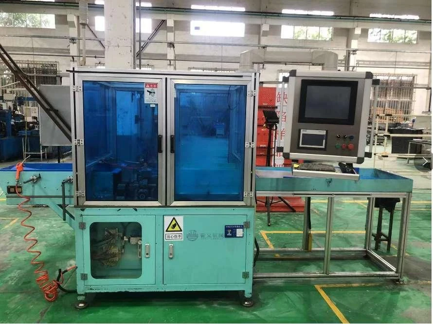 DOM tube length and runout inspection equipment